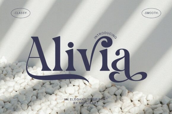 Alivia: A Modern Serif Typeface for Elegant Design
