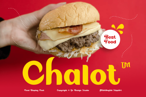 Chalot: Bold Authentic Display Typeface for Creative Branding