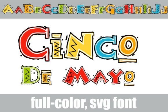 Cinco De Mayo: A Festive Typeface for Vibrant Designs