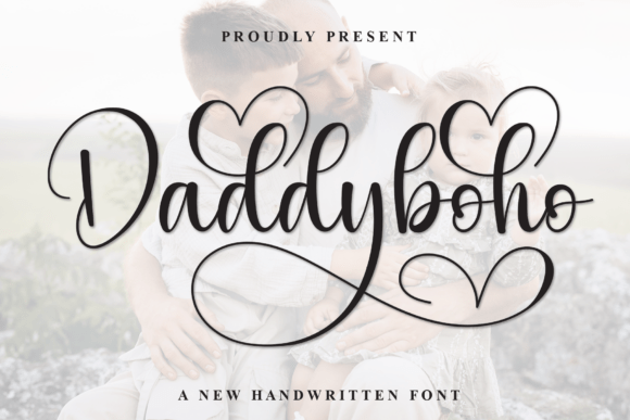 Daddyboho: A Handwritten Script for Heartfelt Design