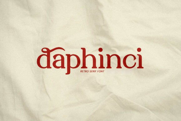 Daphinci: A Retro Serif Font with Timeless Appeal
