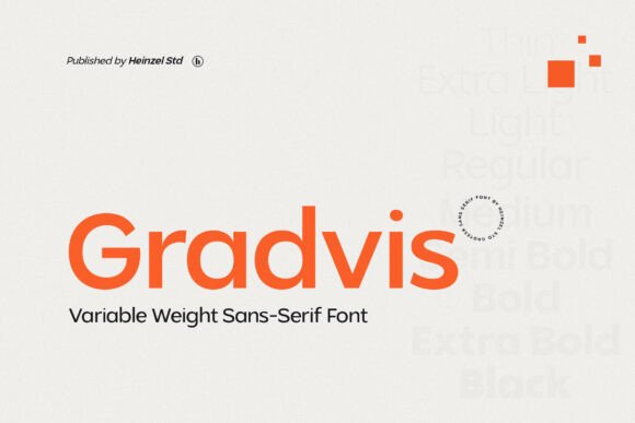 Discover Gradvis: A Modern Font for Clear, Versatile Design