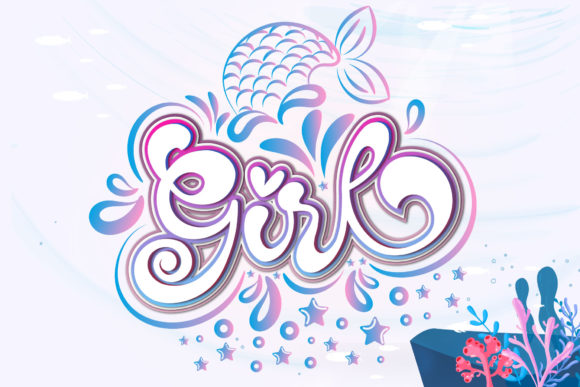 Discovering Girl: A Chic Duo Font for Modern Designs