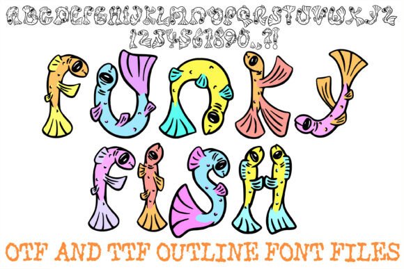 Dive Into Whimsical Design With This Vibrant Typeface