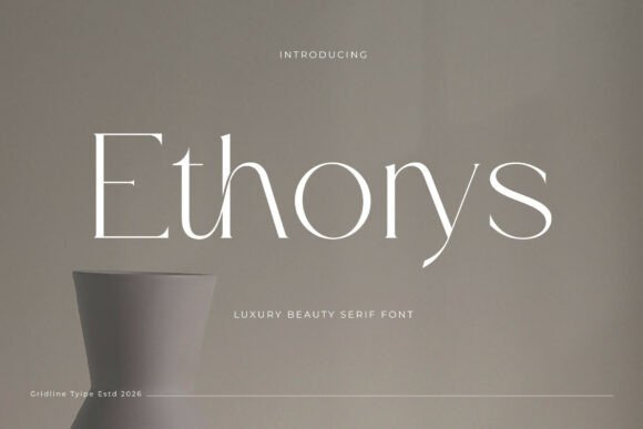 Ethonys: Elevate Your Visual Identity with Elegant Serif Typography