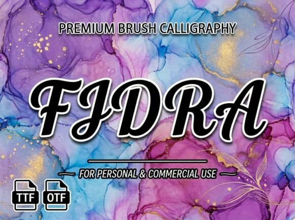 Fidra: A Bold Script Font for Authentic Design