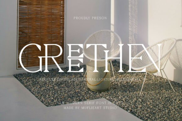 Greethen: A Modern Serif Font Redefining Prestige