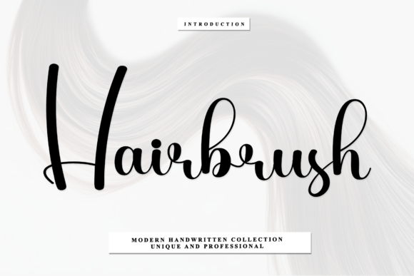 Hairbrush: A Handwritten Font for Timeless Design