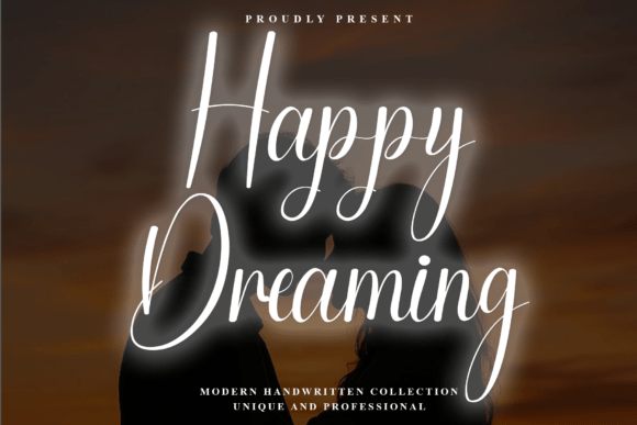 Happy Dreaming: A Font for Elegant and Personal Designs