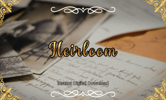 Heirloom: Timeless Elegance for Your Designs