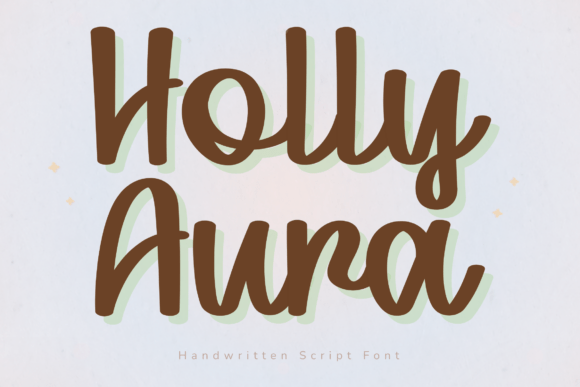 Holly Aura: The Elegant Handwritten Script Font