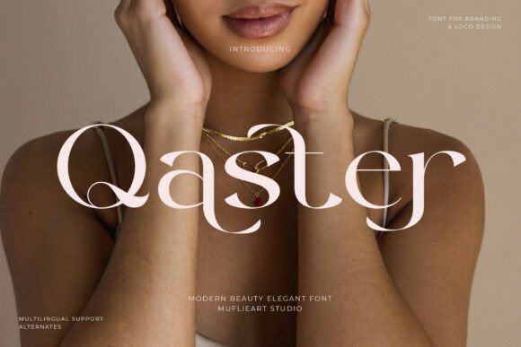 Qaster: Where Classical Serif Meets Calligraphic Romance