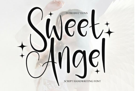 Sweet Angel: A Cursive Font for Elegant Designs
