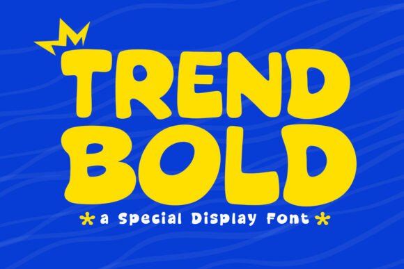 Trend Bold: A Modern Display Font for Striking Designs