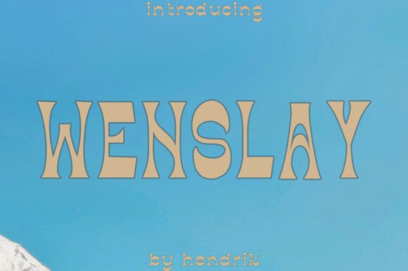 Wenslay: A Modern Serif Font for Elegant Design